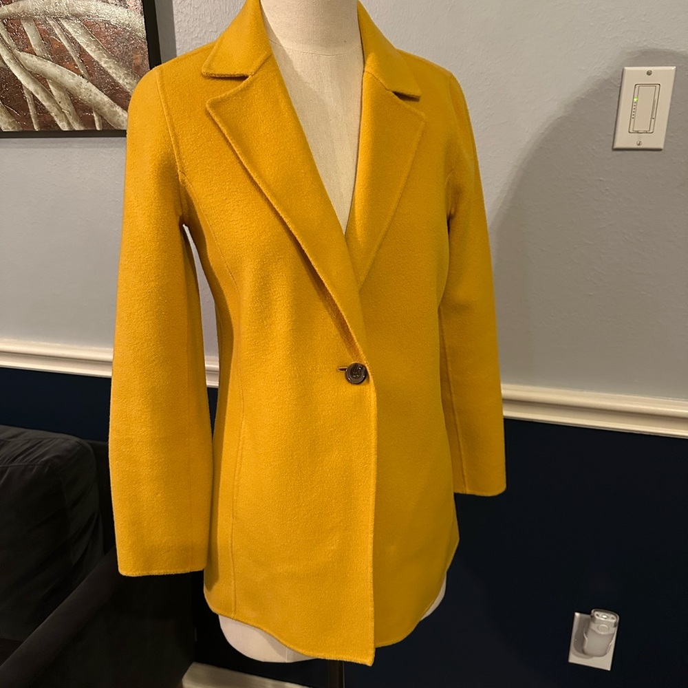 Talbots Size 2 Double-Faced Wool Jacket